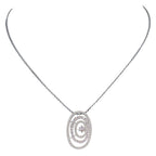 City Girl AD Brass Royal Bloom Pendant Set