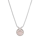 City Girl AD Brass Radiant Noor Pendant Set