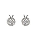 City Girl AD Brass Radiant Noor Pendant Set