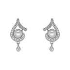 City Girl AD Brass Regal Essence Pendant Set With Pearl