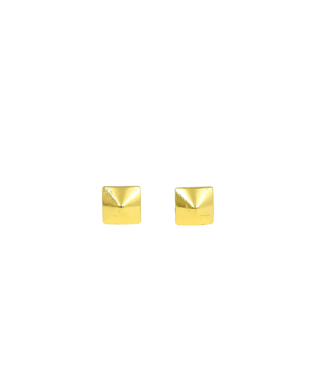 gold plated designer stud earrings