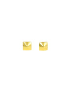 gold plated designer stud earrings
