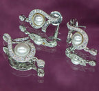 City Girl AD Brass Regal Essence Pendant Set With Pearl