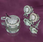 City Girl AD Brass Radiant Noor Pendant Set