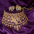 Manikya Copper Gold-plated Gold Jewellery Set (Pack of 1) – Antique Temple Style