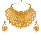 City Girl Brass Gold-plated Gold Jewellery Set (Pack of 1) – Red Bridal Glow