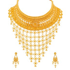 City Girl Copper Gold-plated Gold Jewellery Set (Pack of 1) – Royal Heritage Design