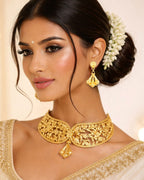 city-girl-choker-necklace-set-earrings