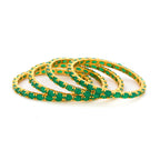 American Diamond Bangle – Serene Collection (Pack of 4)