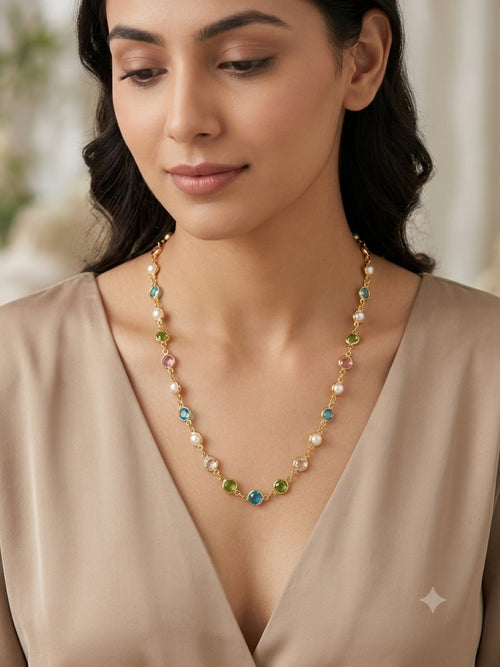 20 Inch Lightweight Anti-Tarnish Fashion Chain with Secure S-Hook Closure