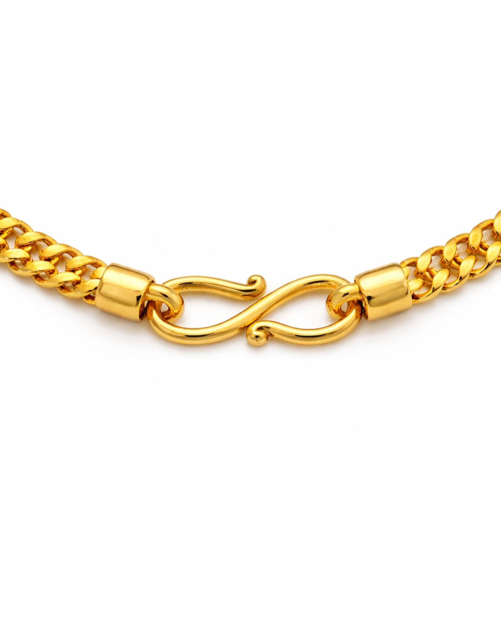 City Girl 24Ct Gold Plated Copper Jewellery Set for Women – Traditional Pendant Necklace with Matching Earrings | Wedding & Party Wear