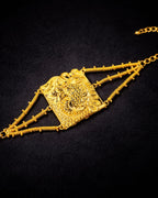 bridal-necklace-earrings-set-gold-finish