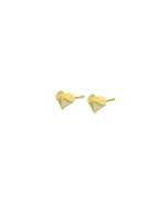 CITY GIRL Anti-Tarnish 24CT Gold Plated Designer Stud Earrings Pack of 3 | Molten Gold Style Fashion Daily Wear  Jewellery for Women
