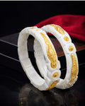 City Girl 24CT Gold Plated Sakha Set – Traditional Kada Pair with 6 Months Plating Guarantee