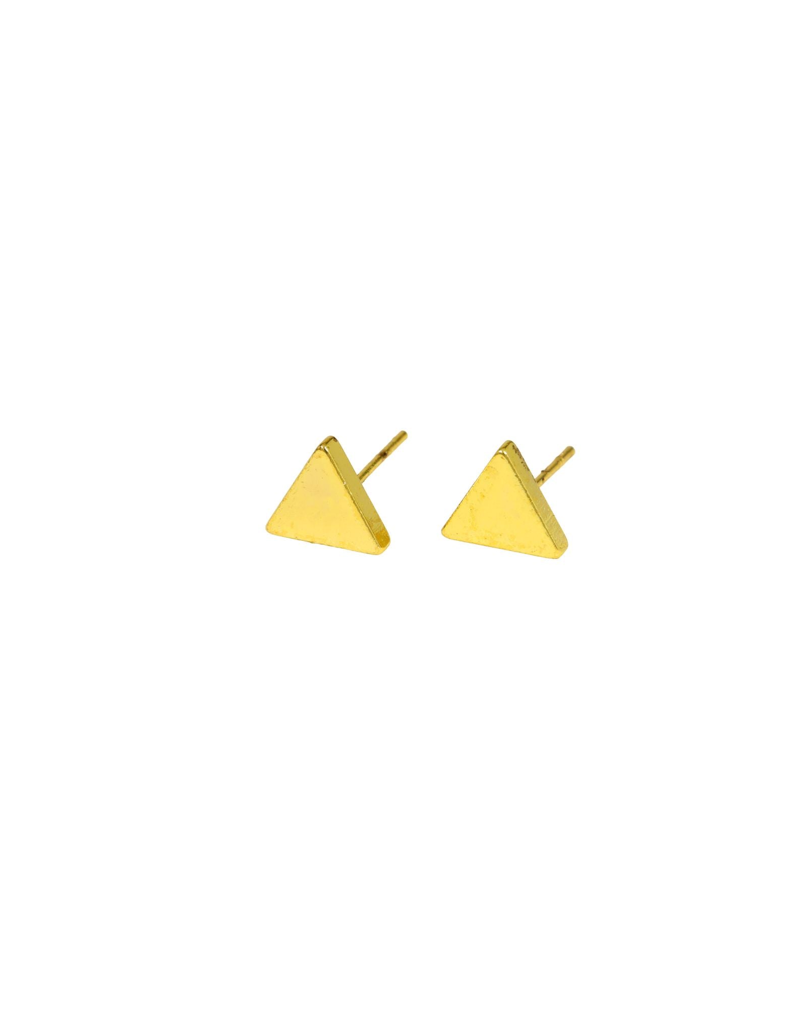 CITY GIRL Anti-Tarnish 24CT Gold Plated Designer Stud Earrings Pack of 3 | Molten Gold Style Fashion Daily Wear  Jewellery for Women