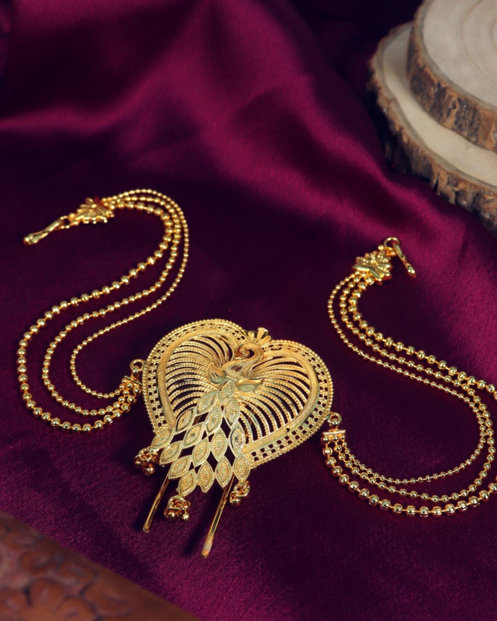 CITY GIRL Gold Plated Copper Juda Pin for Women