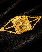 bridal-necklace-earrings-set-gold-finish