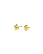 CITY GIRL Anti-Tarnish 24CT Gold Plated Designer Stud Earrings Pack of 3 | Molten Gold Style Fashion Daily Wear  Jewellery for Women