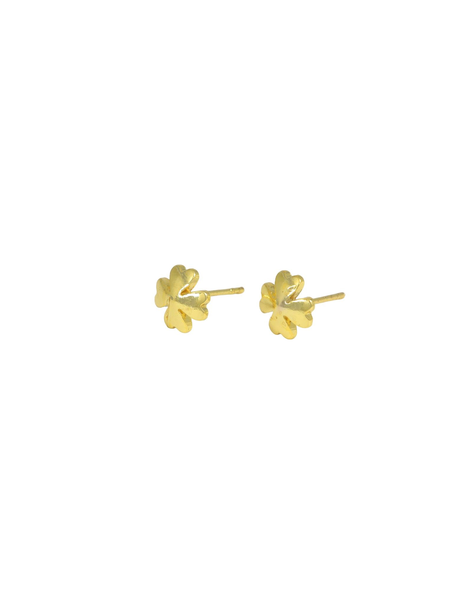 CITY GIRL Anti-Tarnish 24CT Gold Plated Designer Stud Earrings Pack of 3 | Molten Gold Style Fashion Daily Wear  Jewellery for Women