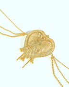 CITY GIRL Gold Plated Copper Juda Pin for Women