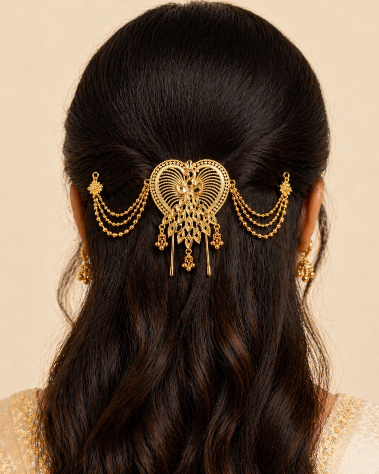 CITY GIRL Gold Plated Copper Juda Pin for Women