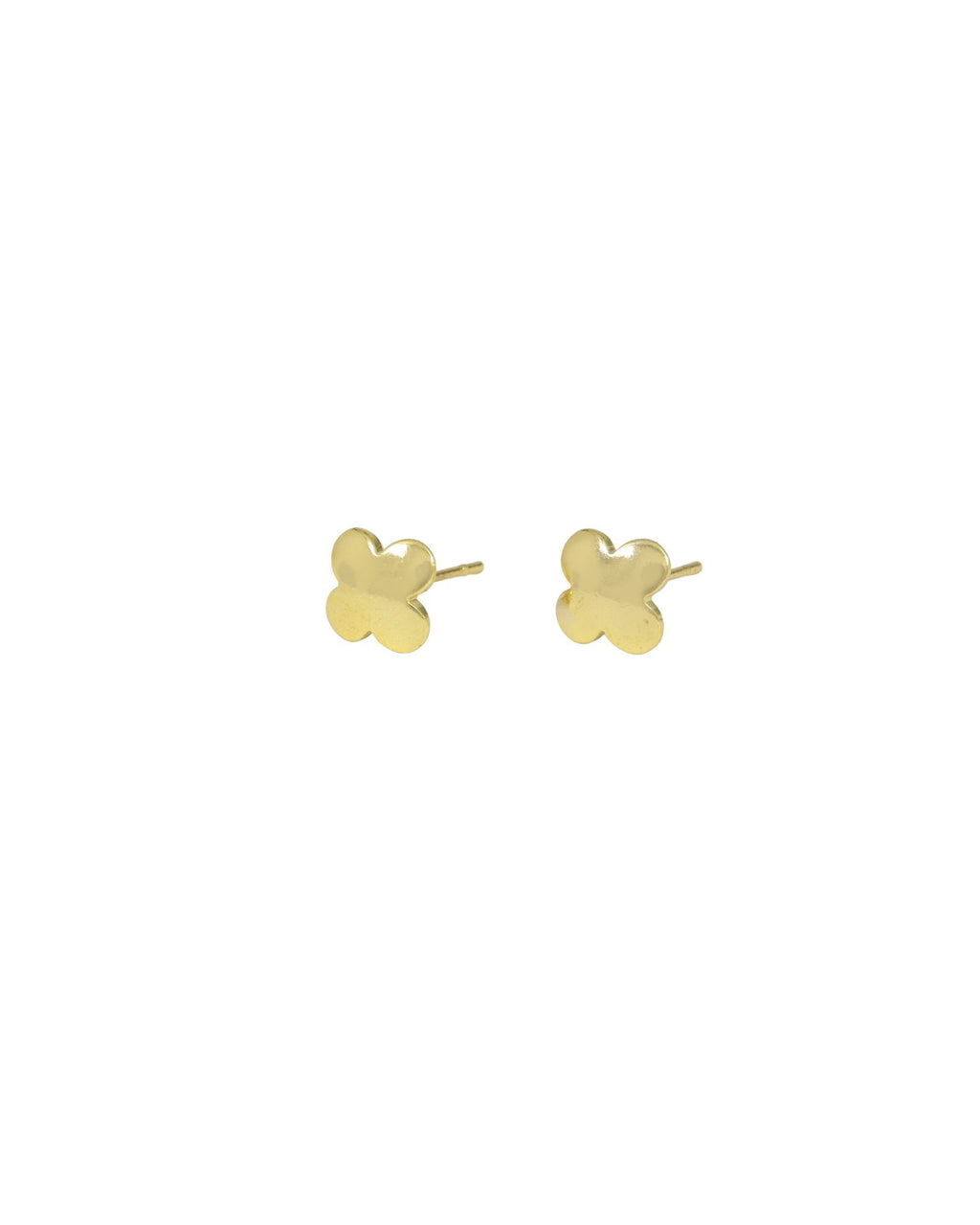 24CT Gold Plated Designer Stud Earrings Pack of 3 | Anti-Tarnish Daily Wear Earrings for Women