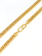 City Girl 24 CT Gold Plated 24 inch Copper Chain for Men.(CN 1699)