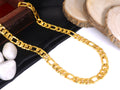 City Girl 24 CT Gold Plated 24 inch Copper Chain for Men.(MCN 248)
