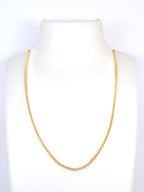 City Girl 24 CT Gold Plated Anti Tarnish 24 inch Copper Chain for Men and Women.(CN 1666)