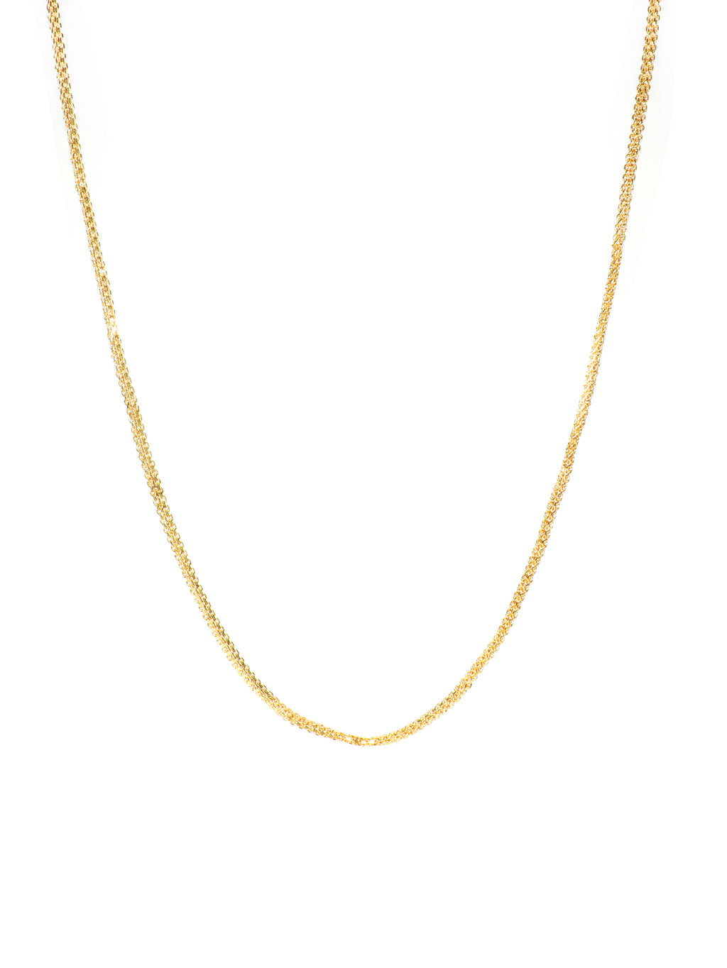 City Girl 24 CT Gold Plated 24 inch Copper Chain for Girls and Women.(CN 3901)