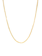 City Girl 24 CT Gold Plated 24 inch Copper Chain for Girls and Women.(CN 3901)