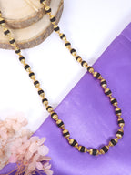 City Girl 24 CT Gold Plated 24 inch Copper Chain for Men.(RUD MALA 001)