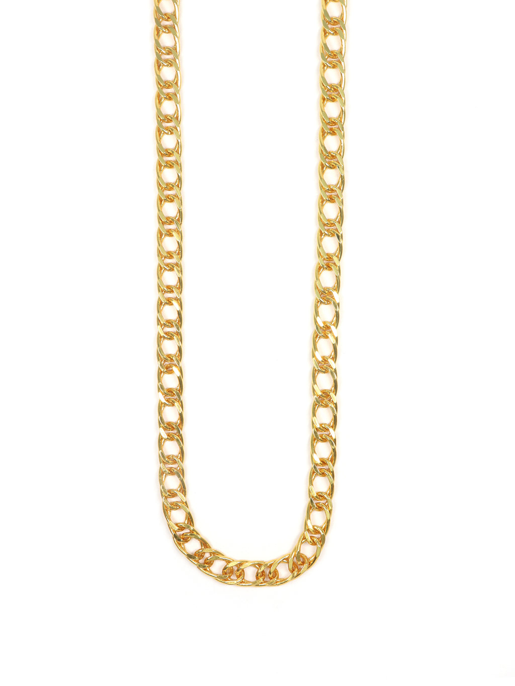 City Girl 24 CT Gold Plated 24 inch Copper Chain for Men.(CN 1078)