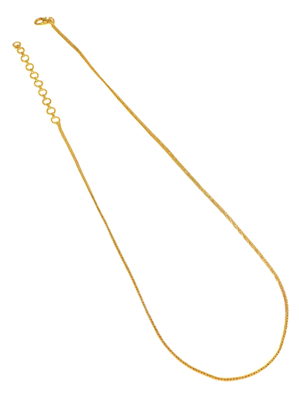 City Girl Pack of 3 Gold Plated Necklace Chains for Women & Girls | 18 Inch Chain Set | Lightweight Daily Wear Jewellery | Elegant Minimalist Fashion Chains | Gold Tone Necklace Combo