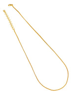 City Girl Pack of 3 Gold Plated Necklace Chains for Women & Girls | 18 Inch Chain Set | Lightweight Daily Wear Jewellery | Elegant Minimalist Fashion Chains | Gold Tone Necklace Combo