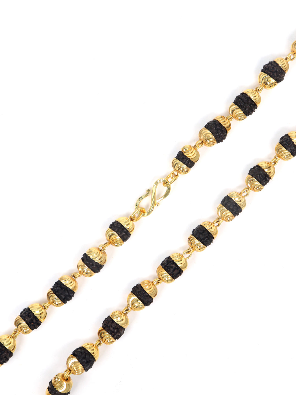 City Girl 24 CT Gold Plated 24 inch Copper Chain for Men.(RUD MALA 001)