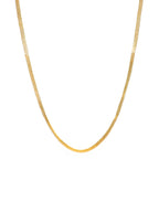City Girl 24 CT Gold Plated Anti Tarnish 20 inch Copper Chain for Men and Women.(CN 865)