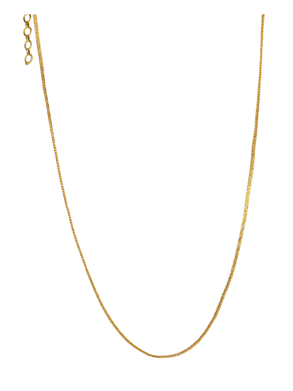 City Girl Pack of 3 Gold Plated Necklace Chains for Women & Girls | 18 Inch Chain Set | Lightweight Daily Wear Jewellery | Elegant Minimalist Fashion Chains | Gold Tone Necklace Combo