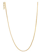 City Girl Pack of 4 Gold Plated Necklace Chains for Women & Girls | 18 Inch Chain Set | Lightweight Daily Wear Jewellery | Elegant Minimalist Fashion Chains | Gold Tone Necklace Combo Pack
