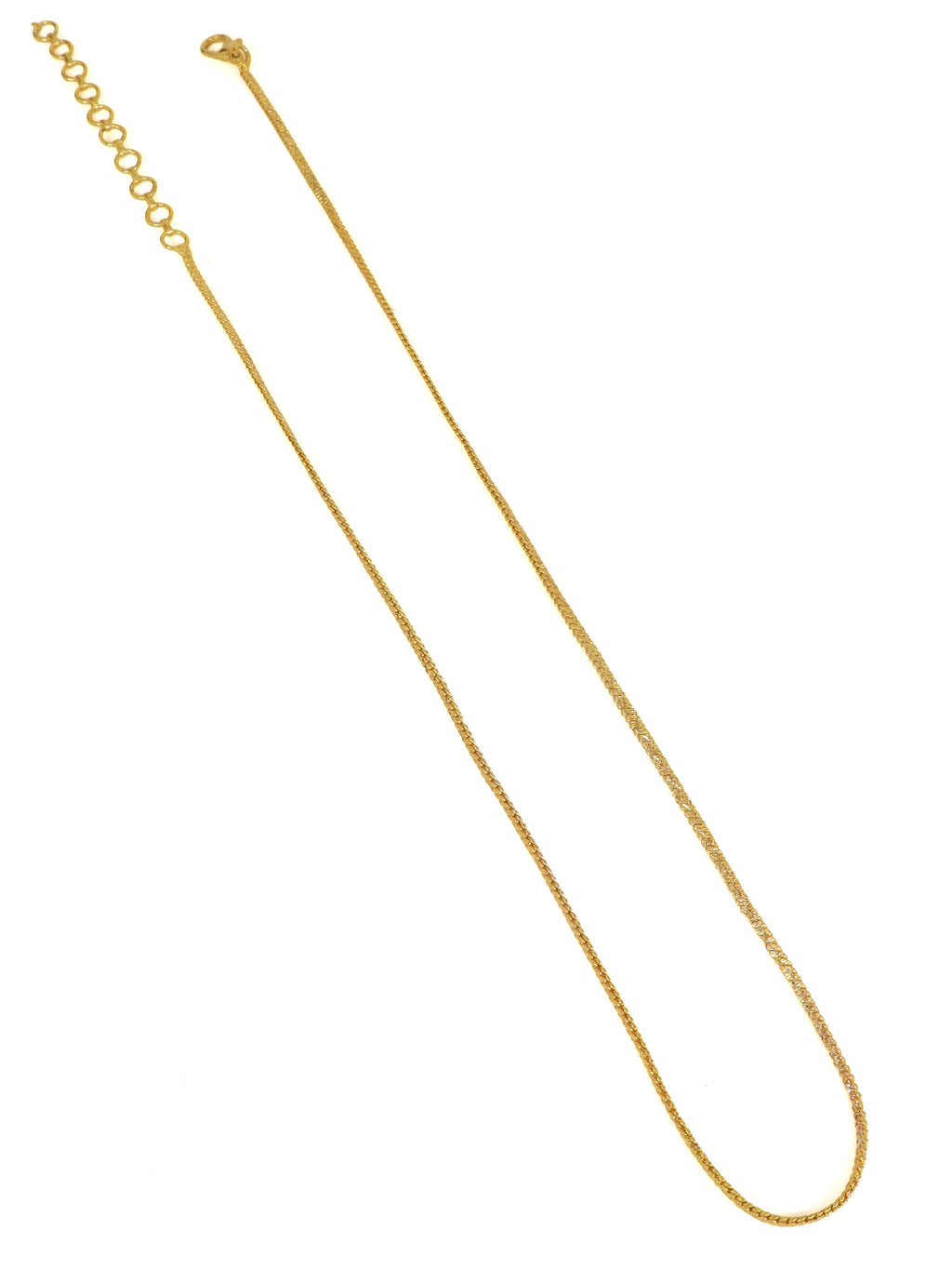 City Girl Pack of 3 Gold Plated Necklace Chains for Women & Girls | 18 Inch Chain Set | Lightweight Daily Wear Jewellery | Elegant Minimalist Fashion Chains | Gold Tone Necklace Combo
