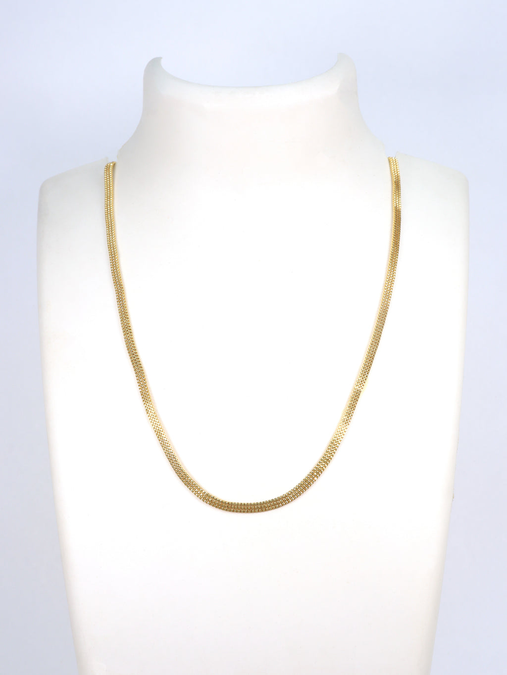 City Girl 24 CT Gold Plated 24 inch Copper Chain for Men and Women.(CN 865)
