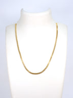 City Girl 24 CT Gold Plated Anti Tarnish 20 inch Copper Chain for Men and Women.(CN 865)