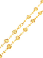 City Girl 24 CT Gold Plated Anti Tarnish 24 inch Copper Chain for Girls and Women.(BGC 005)