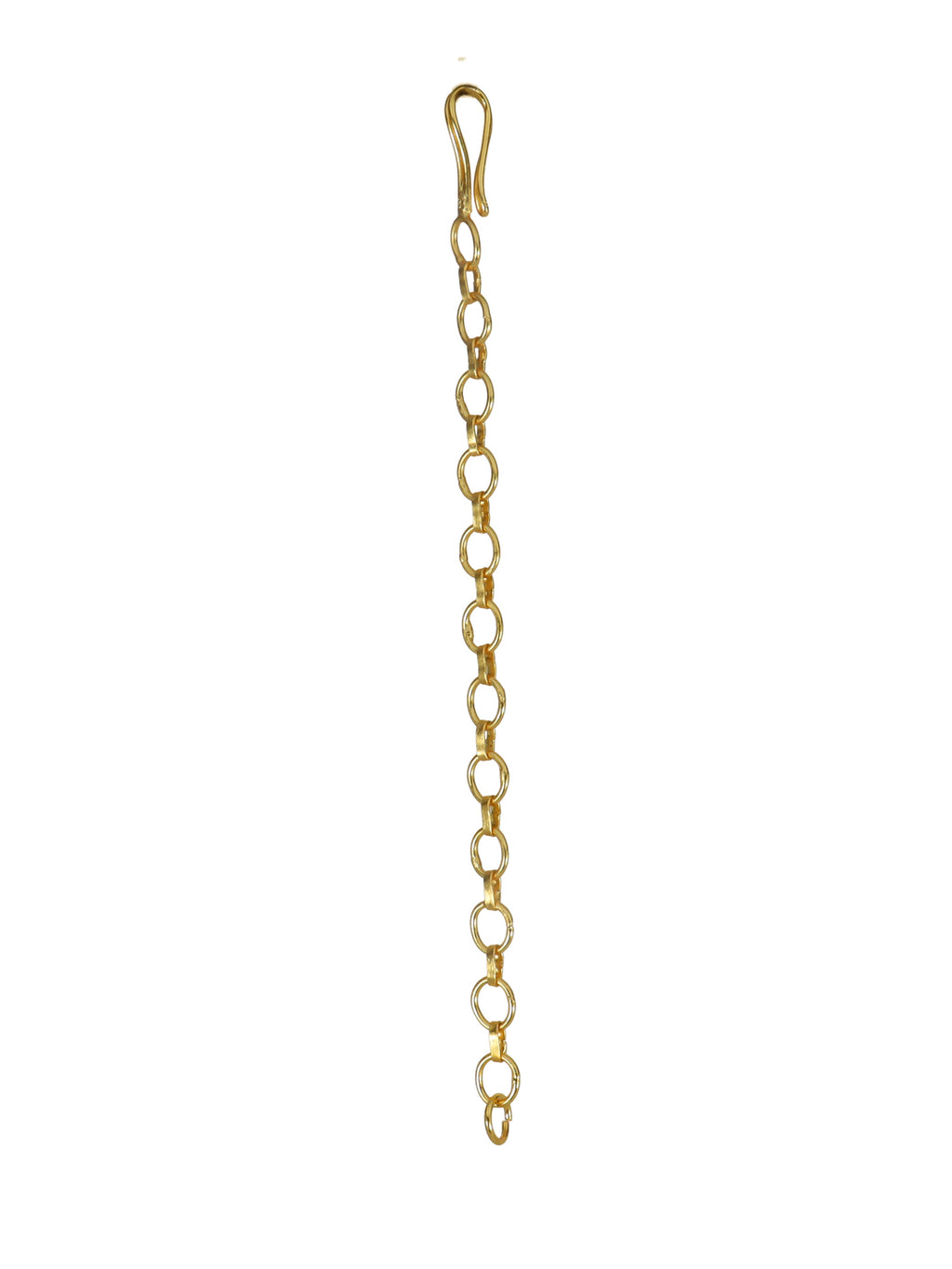 City Girl Kadi Chain Extension Pair Gold Plated | Adjustable Necklace Extender for Chokers, Jewellery Sets & Small Closures | Pair of 2 | Fashion Jewellery Accessory