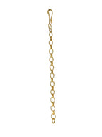 City Girl Kadi Chain Extension Pair Gold Plated | Adjustable Necklace Extender for Chokers, Jewellery Sets & Small Closures | Pair of 2 | Fashion Jewellery Accessory