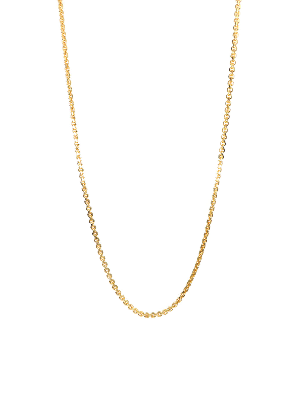 City Girl 24 CT Gold Plated Anti Tarnish 24 inch Copper Chain for Men and Women.(CN 1666)