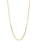 City Girl 24 CT Gold Plated Anti Tarnish 24 inch Copper Chain for Men and Women.(CN 1666)