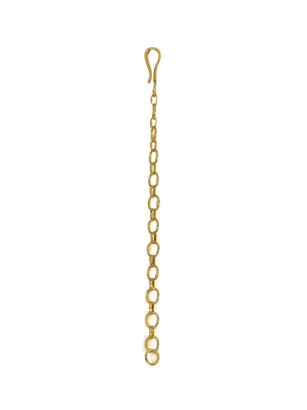 City Girl Kadi Chain Extension Pair Gold Plated | Adjustable Necklace Extender for Chokers, Jewellery Sets & Small Closures | Pair of 2 | Fashion Jewellery Accessory