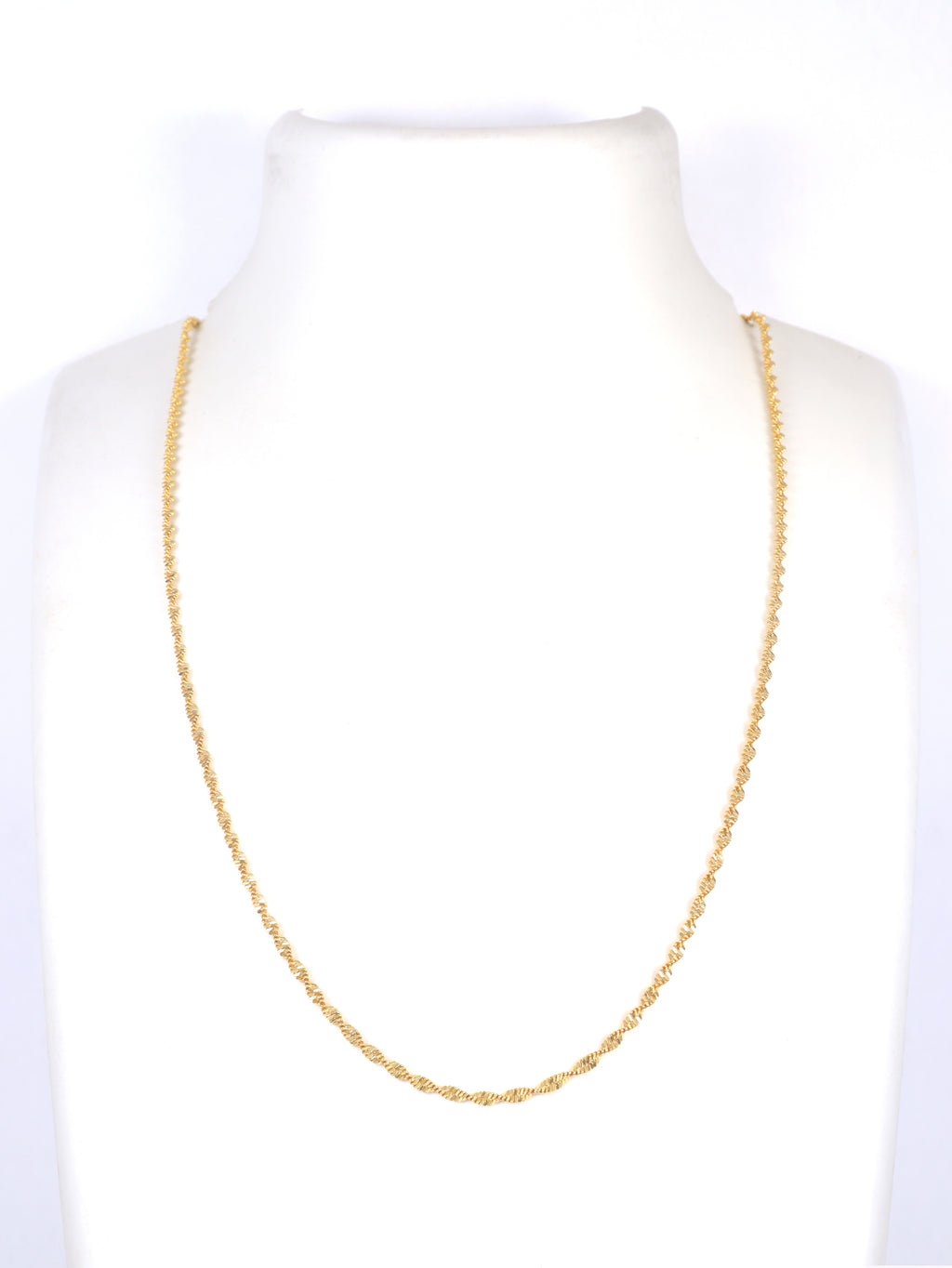 City Girl 24 CT Gold Plated Anti Tarnish 24 inch Copper Chain for Girls and Women.(DCP1)