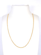 City Girl 24 CT Gold Plated Anti Tarnish 24 inch Copper Chain for Girls and Women.(DCP1)